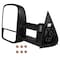 Spec-D Tuning 99-02 Chevrolet Silverado 99-02 Silverado Towing Mirrors - Manual RMX-SIV99-M-FS - alternate 7